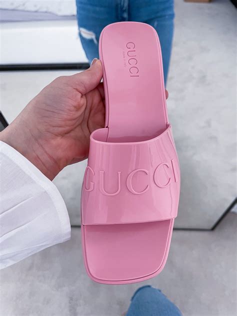 gucci sandals buy|gucci jelly thong sandals.